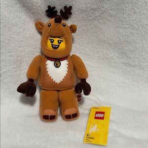 LEGO Gingerbread Reindeer Plush
